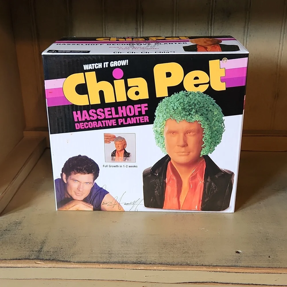 Hasselhoff Chia Pet